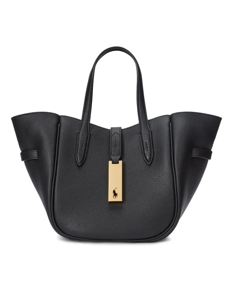 Ralph Lauren Kleine Polo ID Tote Bag - Schwarz Schwarz