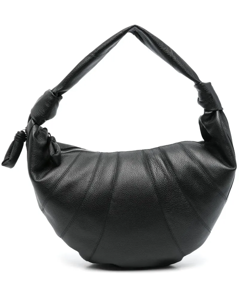 Christophe Lemaire Fortune Croissant Schultertasche - Schwarz Schwarz