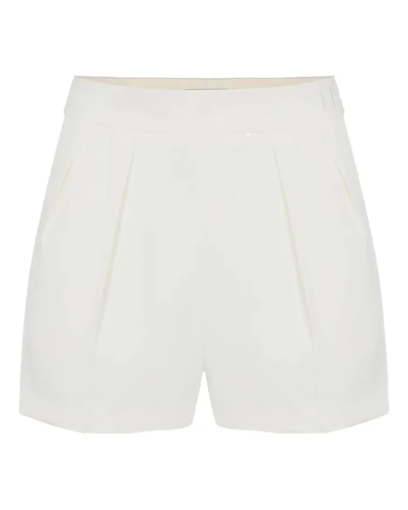 Elisabetta Franchi logo-embroidered shorts - Weiß Weiß