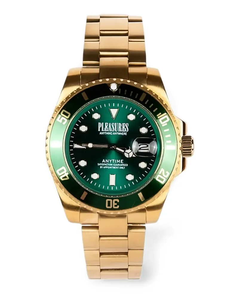 PLEASURES Anytime 42 mm watch - Grün Grün