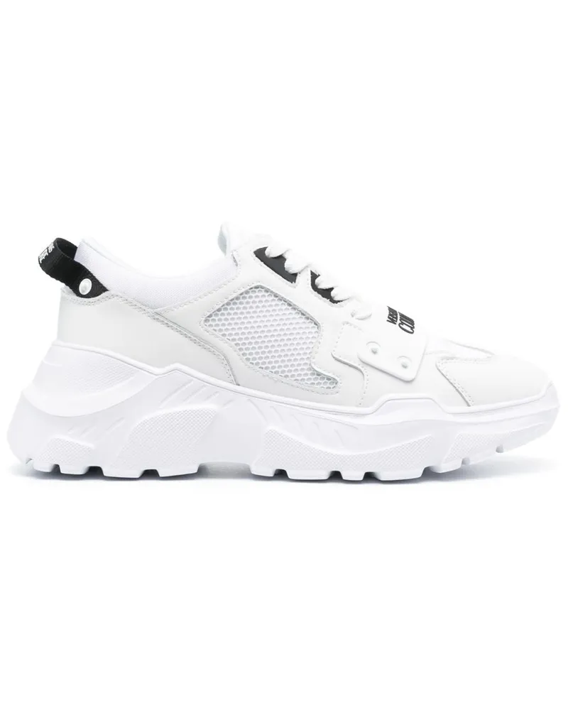 Versace Jeans Sneakers mit Kontrasteinsätzen - Weiß Weiß