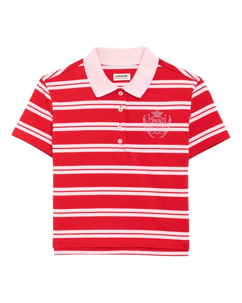 Zadig & Voltaire Mirta Poloshirt - Rot Rot