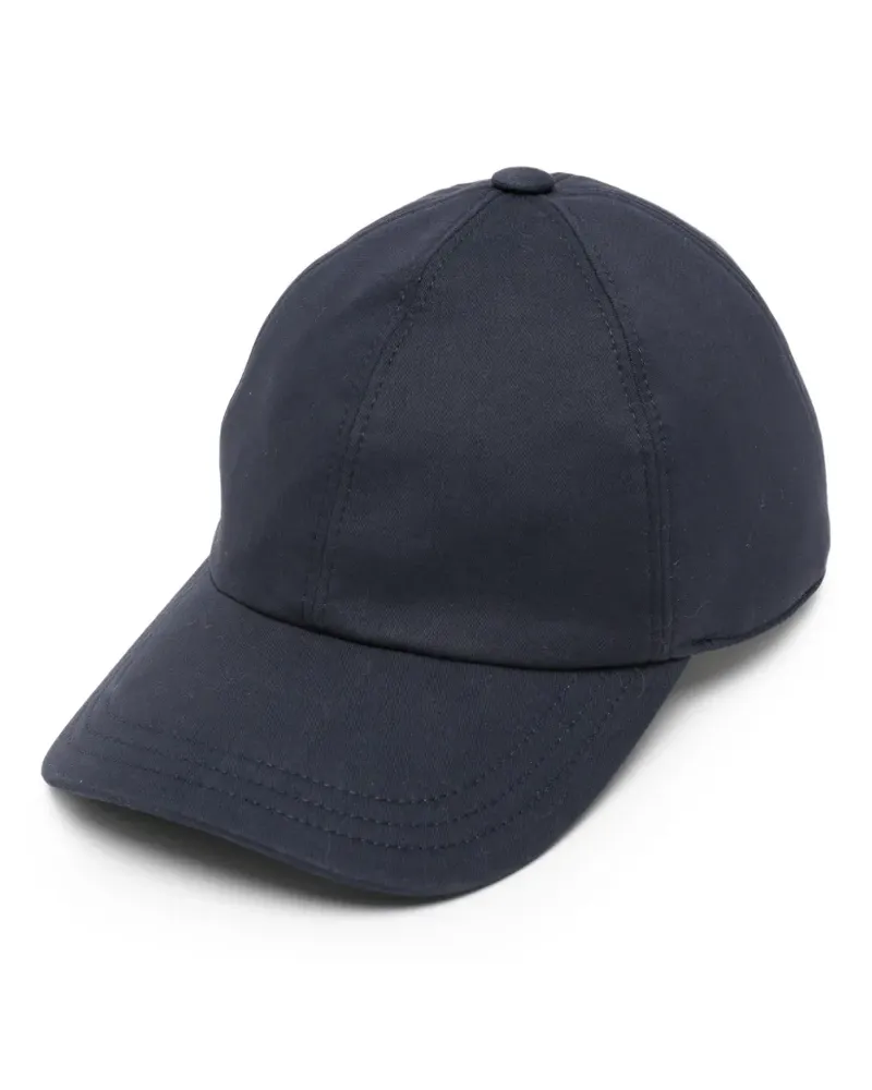 The Row Caspian panelled baseball cap - Blau Blau