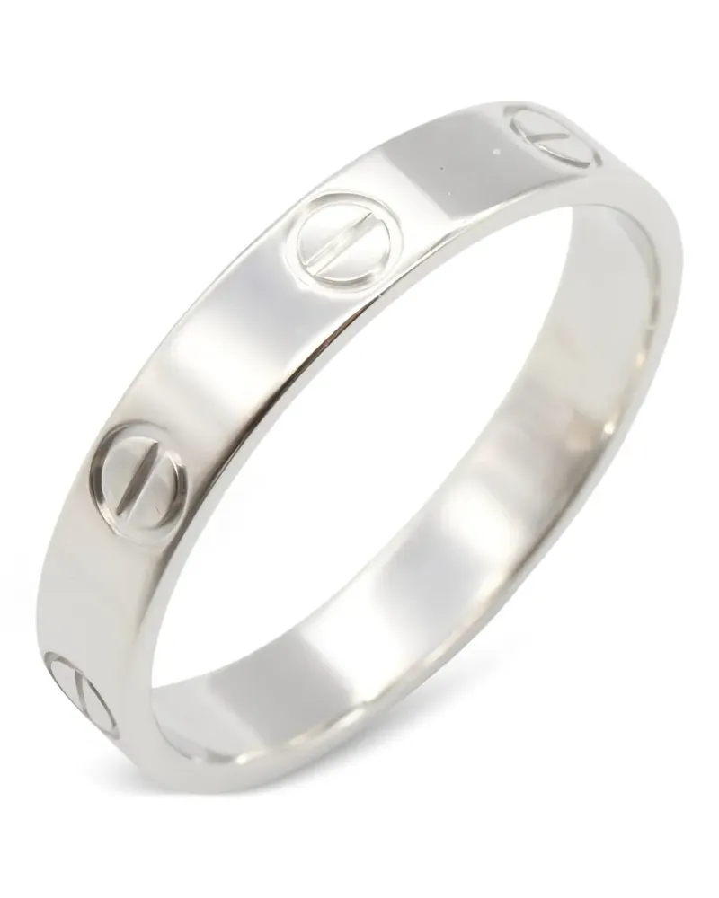Cartier 2010s mini Love ring - Silber Silber