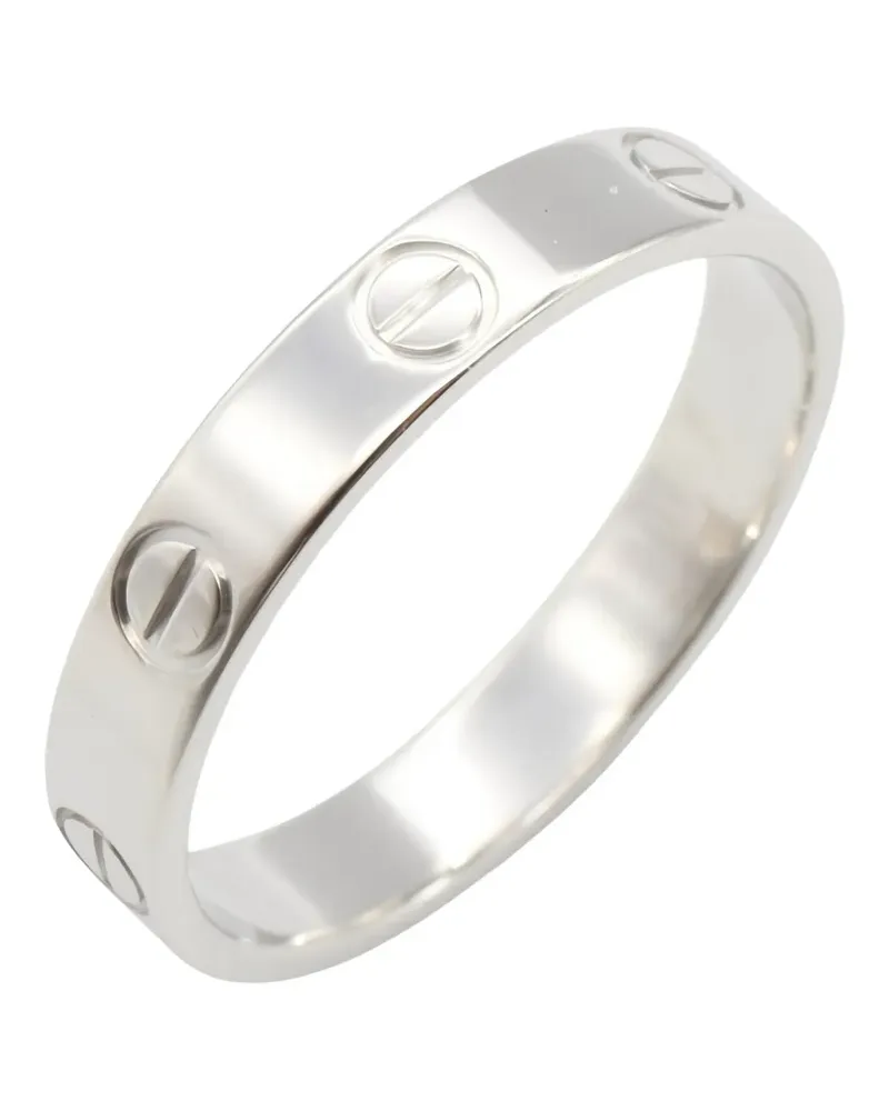 Cartier 2010s mini Love ring - Silber Silber