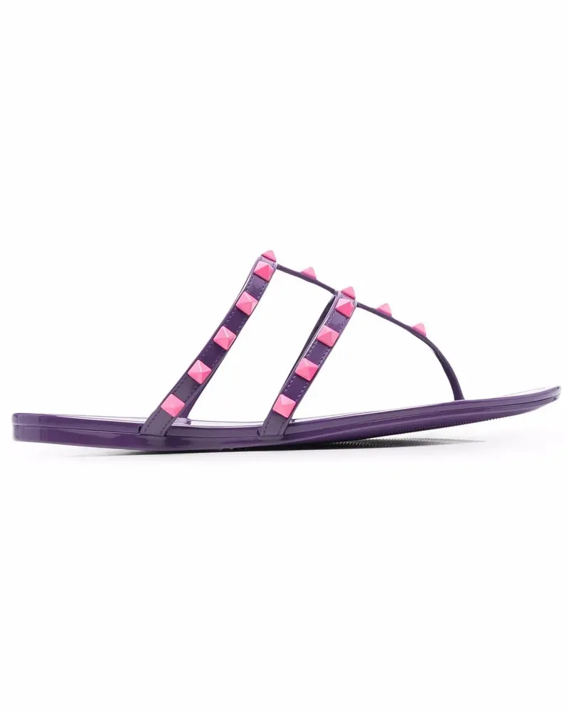 Valentino Garavani Rockstud Sandalen - Violett Violett