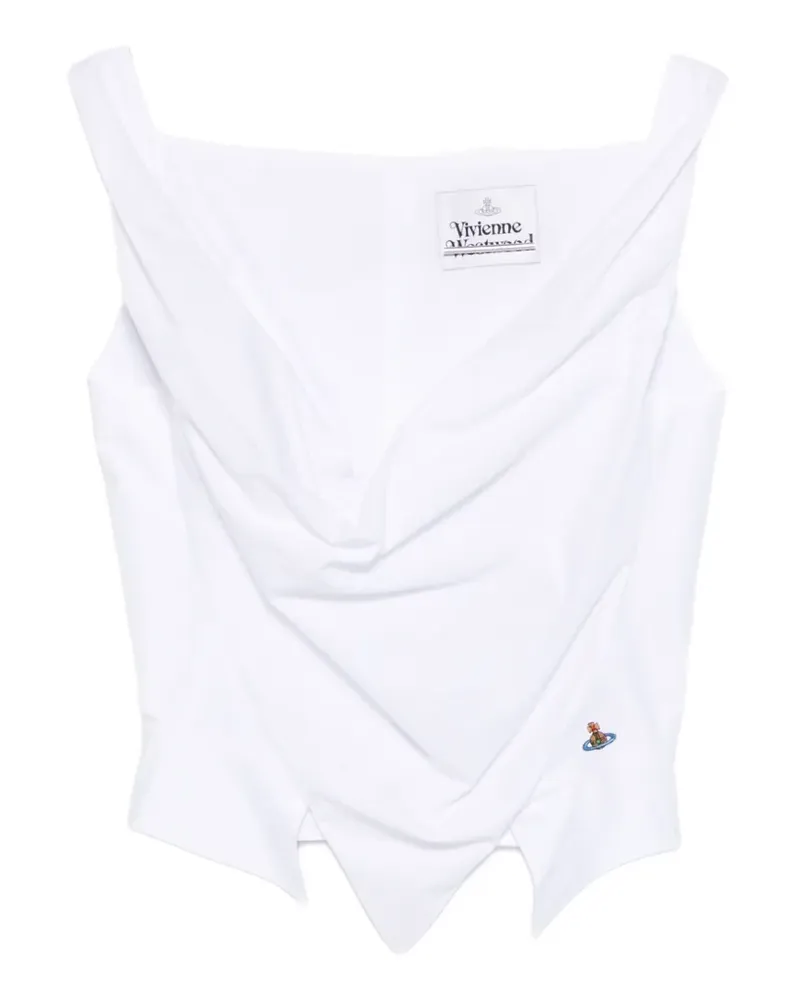 Vivienne Westwood Sunday cowl sleeveless top - Weiß Weiß