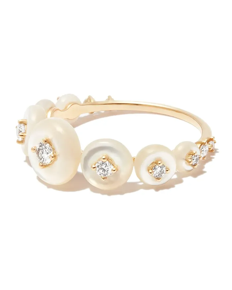 Fernando Jorge Kleiner 18kt Surround Gelbgoldring Gold