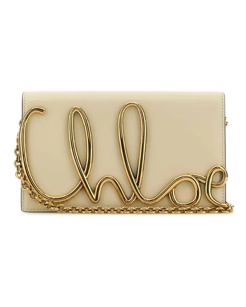 Chloé Iconic Clutch - Nude Nude