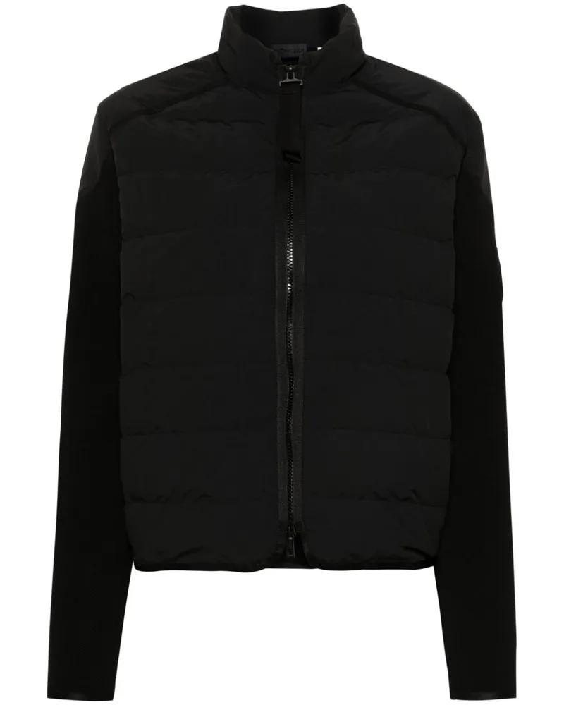Moncler Cardigan mit gefütterten Einsätzen - Schwarz Schwarz