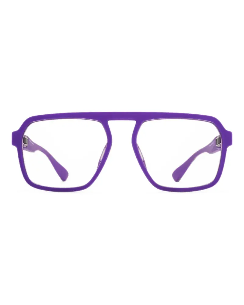 Mykita Leto geometric-frame glasses - Violett Violett