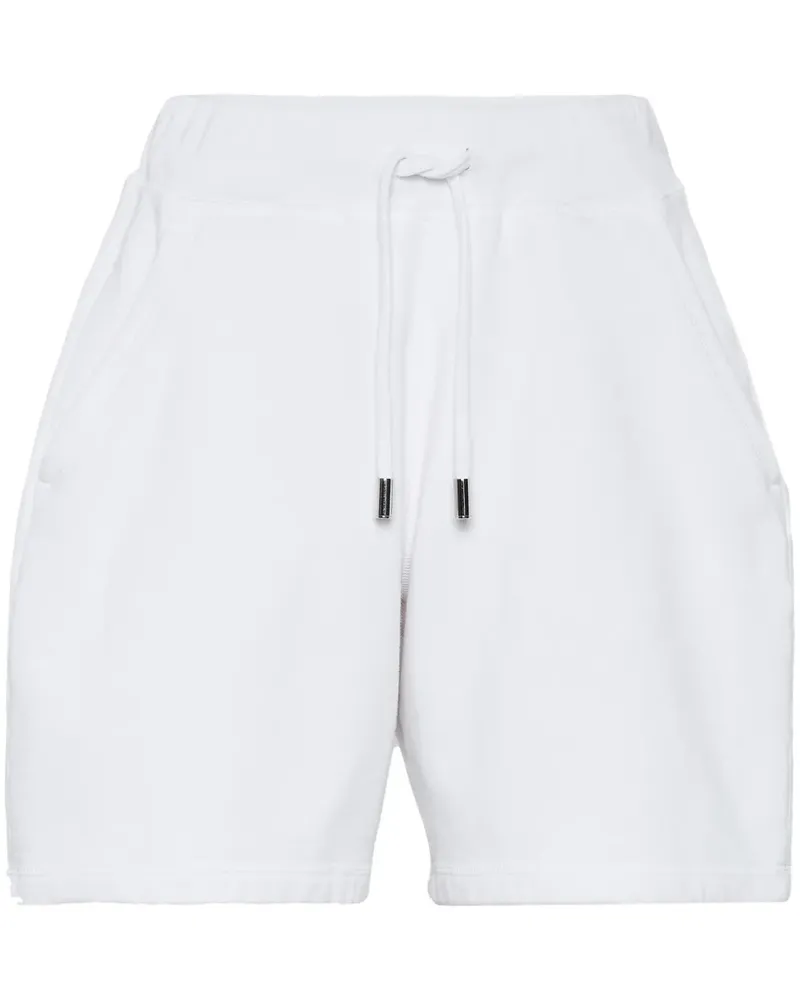 Dsquared2 Klassische Joggingshorts - Weiß Weiß