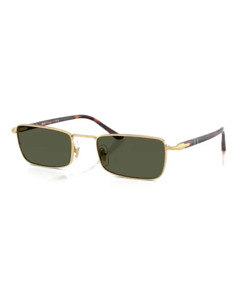 Persol Sonnenbrille mit eckigem Gestell - Gold Gold