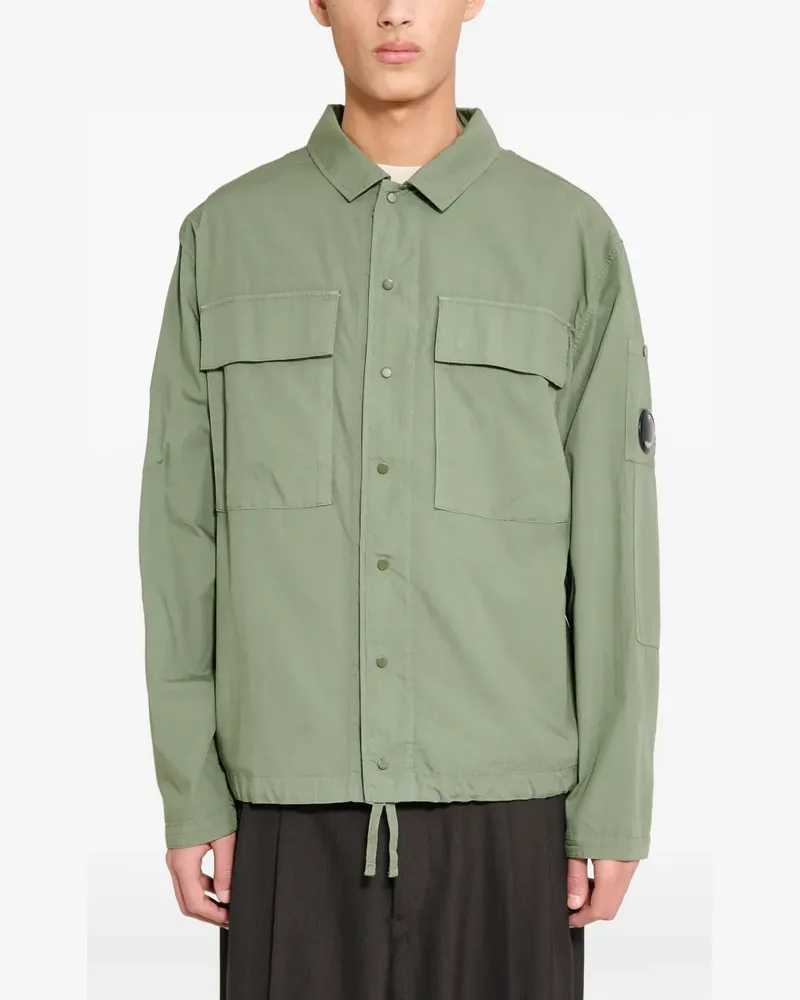 C.P. Company chest-pocket overshirt - Grün Grün
