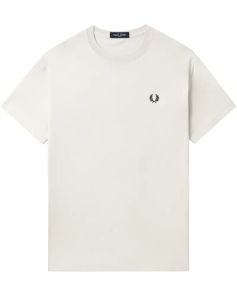 Fred Perry T-Shirt aus Baumwolle - Weiß Weiß