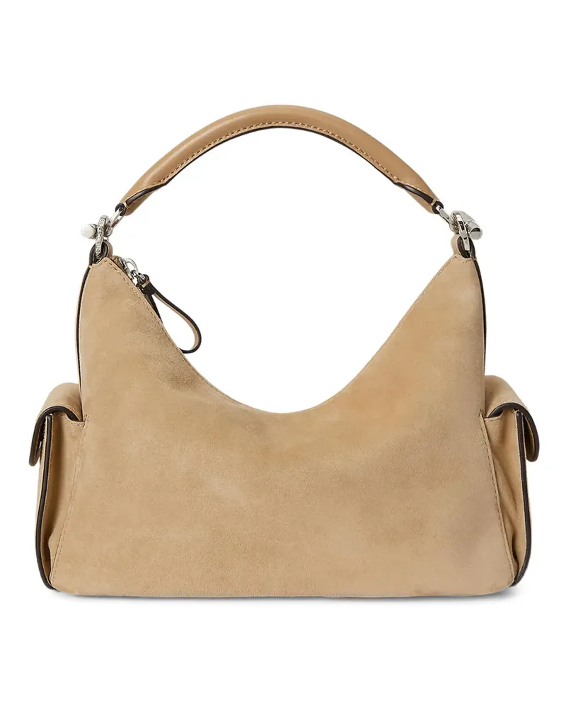 Ralph Lauren Shopper aus Wildleder - Nude Nude