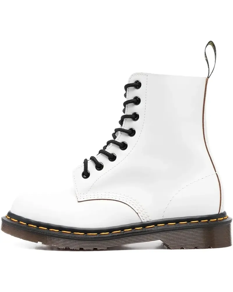 Dr.Martens 1460 Vintage Schnürstiefel - Weiß Weiß