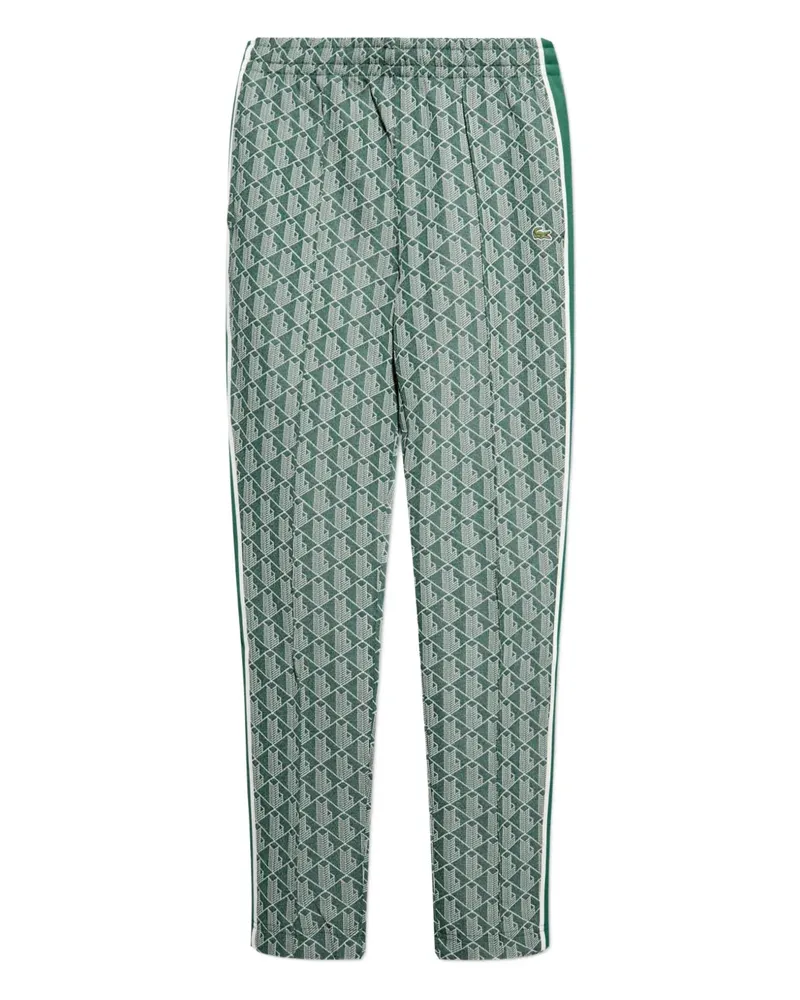 Lacoste Hose mit geometrischem Muster - Grün Grün