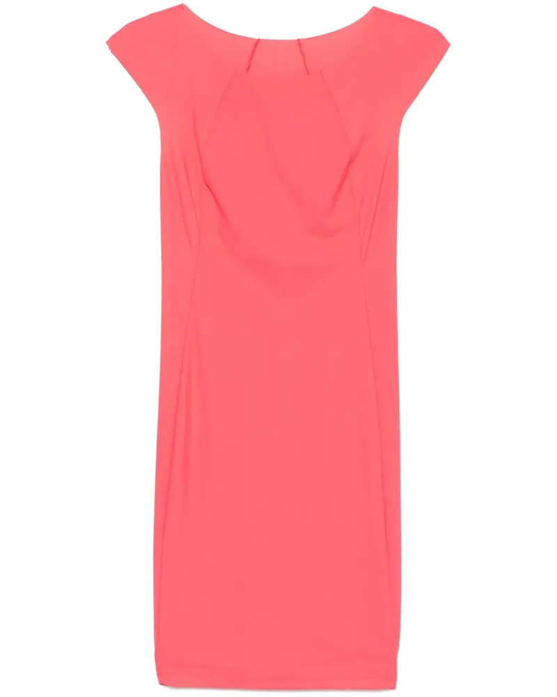 Patrizia Pepe Minikleid mit angeschnittenen Ärmeln - Rosa Rosa