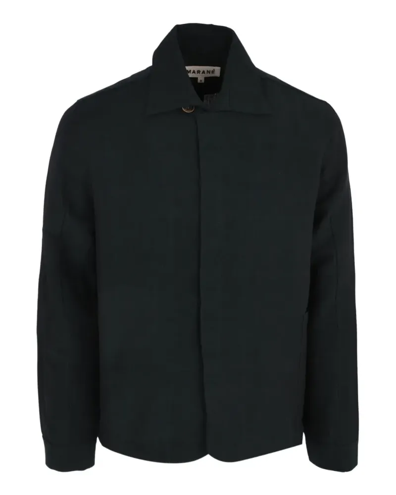 Marané Lucas Hemdjacke aus Wildleder - Schwarz Schwarz