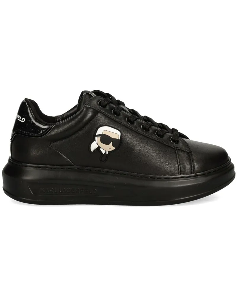 Karl Lagerfeld Ikokik NFT Kapri Sneakers - Schwarz Schwarz