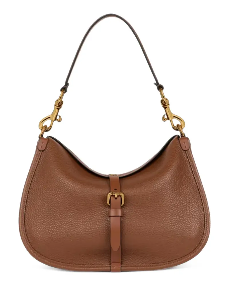 Etro Pony Schultertasche mit Schnallenverschluss - Braun Braun