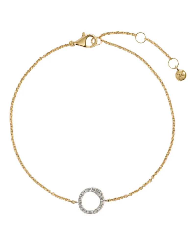 Monica Vinader Riva Pavé-Kettenarmband mit Diamant - Gold Gold