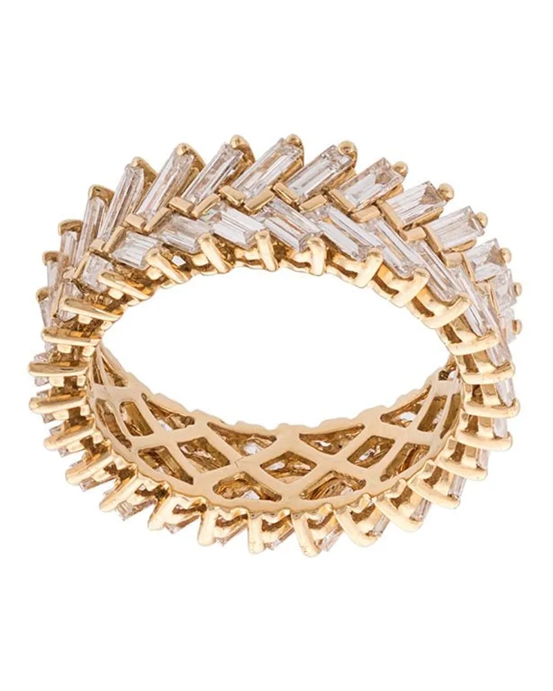 ANITA KO 18kt Gelbgoldring mit Diamanten Gold