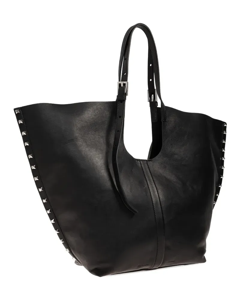 AllSaints Ara Tote Bag mit Nieten - Schwarz Schwarz