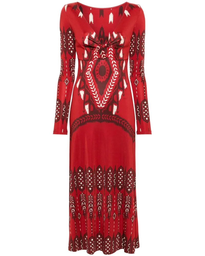 Johanna Ortiz Broken Arrow Maxikleid - Rot Rot