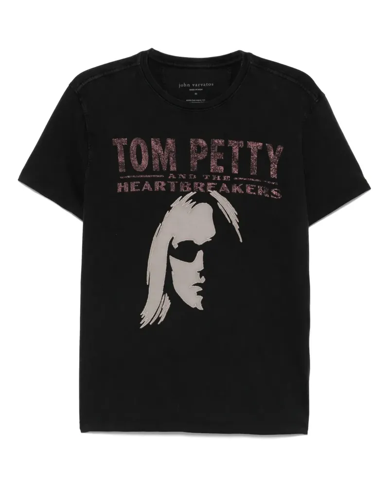 John Varvatos Tom Petty T-Shirt - Schwarz Schwarz