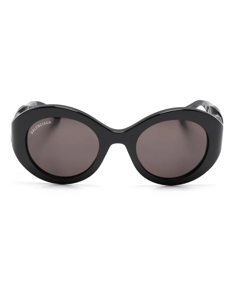 Balenciaga Twist Sonnenbrille - Schwarz Schwarz