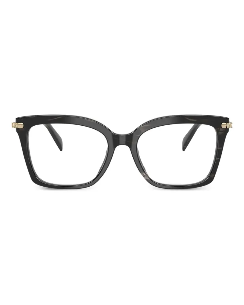 Michael Kors Hornbrille mit eckigem Gestell - Grau Grau