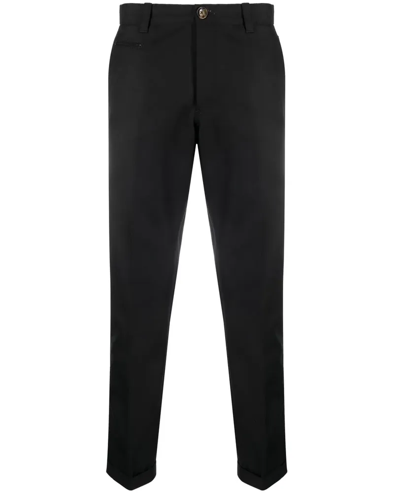PT TORINO Chino mit schmalem Schnitt - Schwarz Schwarz