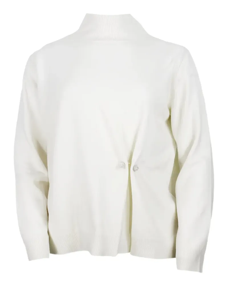 Fabiana Filippi pin-detail wool sweater - Nude Nude