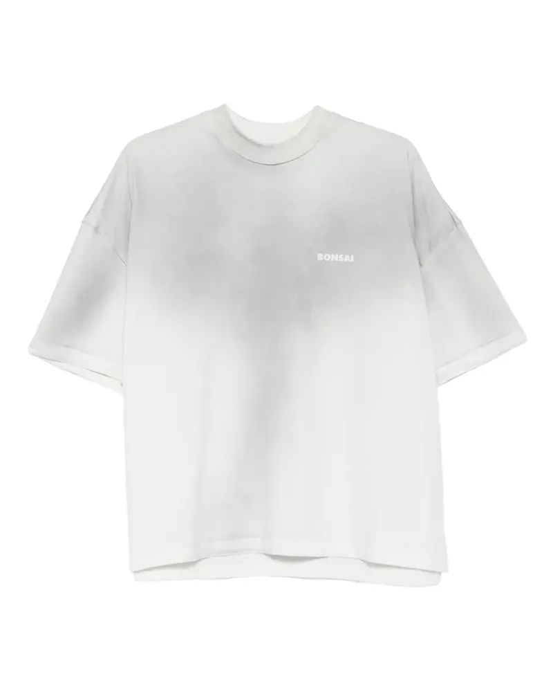 BONSAI logo-print T-shirt - Grau Grau