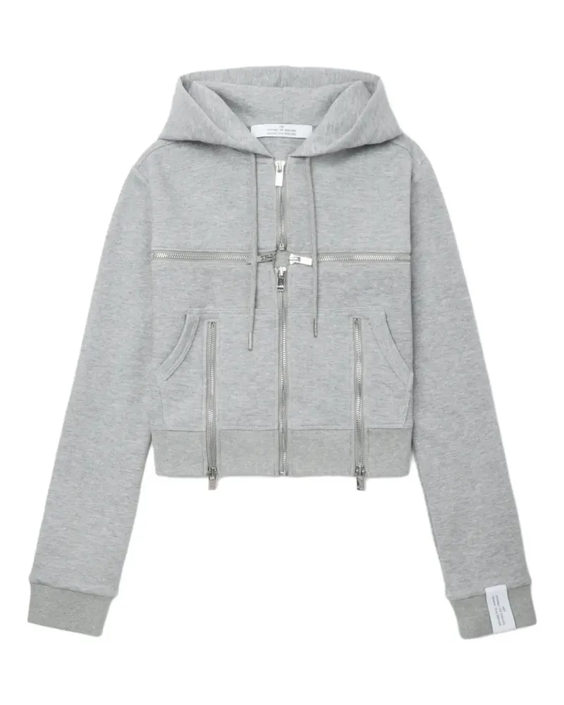 Rokh Kapuzenjacke mit Reißverschluss - Grau Grau