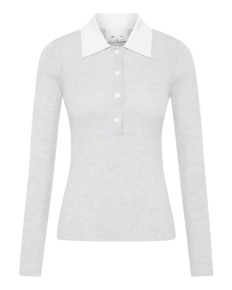 The Upside Faye Poloshirt mit Kragen - Grau Grau