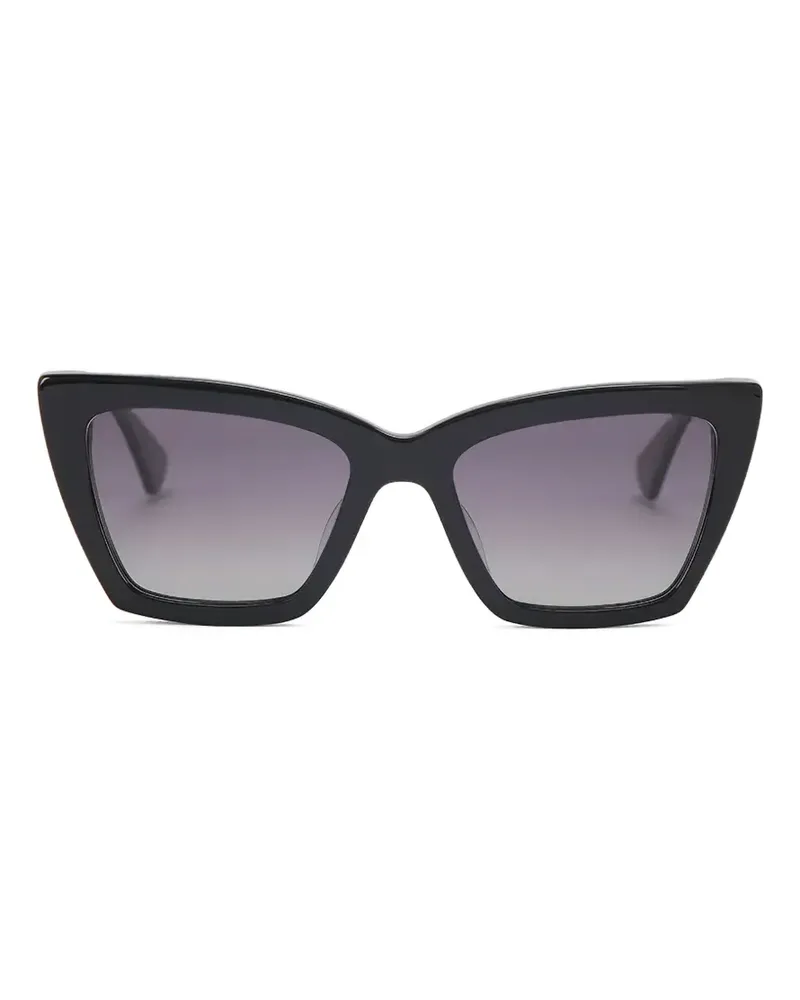 Kurt Geiger cat-eye sunglasses - Schwarz Schwarz