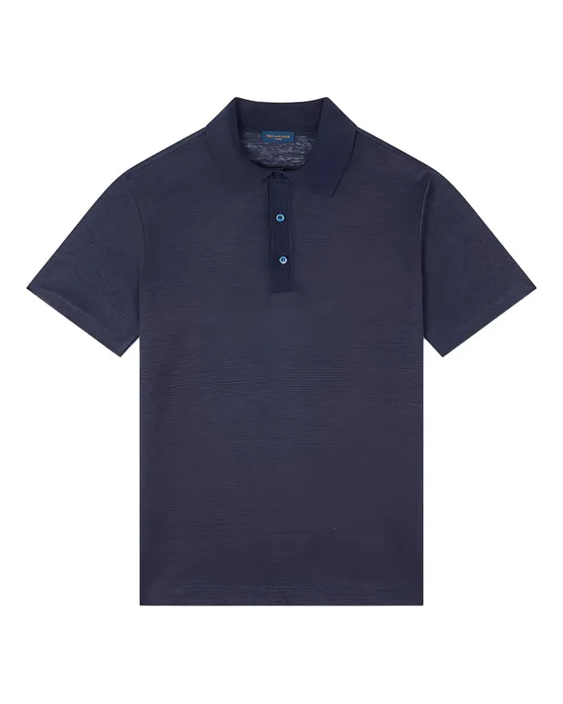 Paul & Shark Poloshirt mit kurzen Ärmeln - Blau Blau