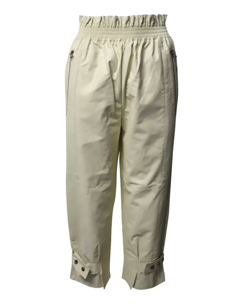 FRANKIE Shop Xenia elasticated-waist trousers - Nude Nude