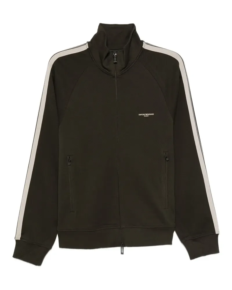 Emporio Armani Sweatshirtjacke mit Reißverschluss - Grün Grün