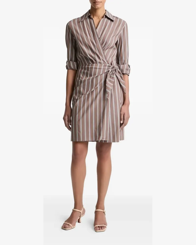 Vince striped mini dress - Braun Braun