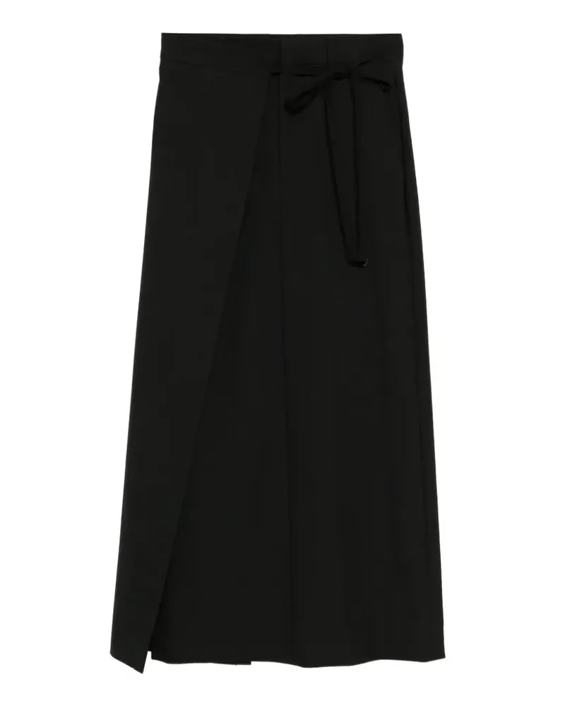 Maison Margiela Maxirock mit Schleife - Schwarz Schwarz