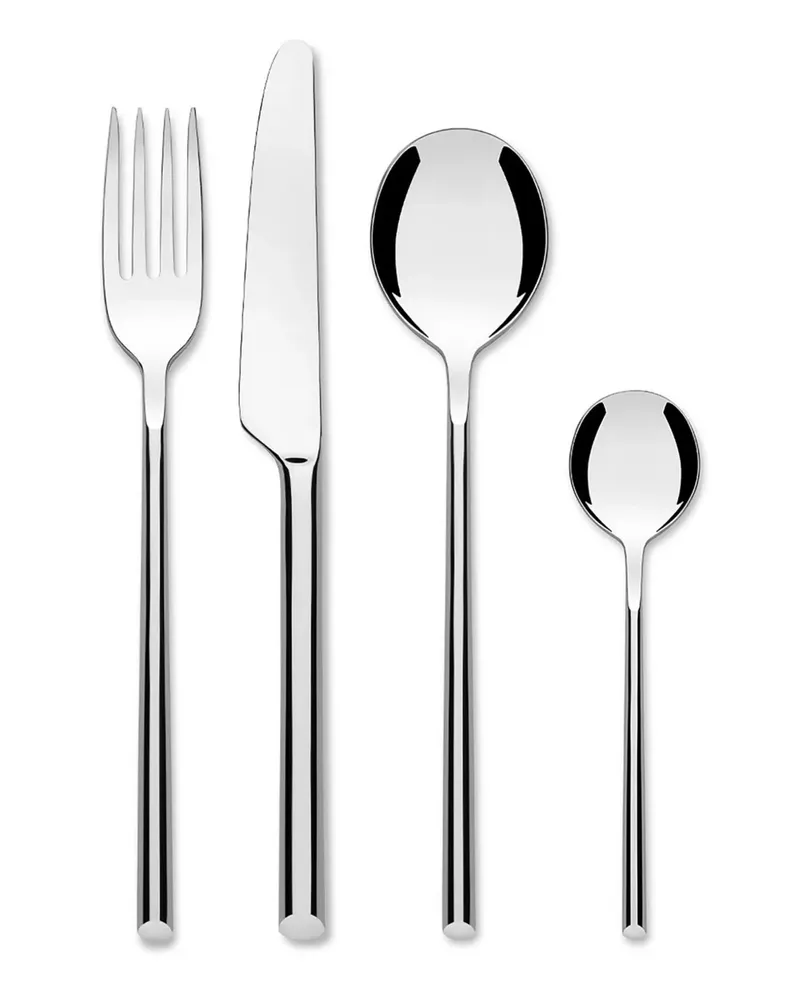 Alessi Clivo Besteck-Set (für sechs Personen) - Grau Grau