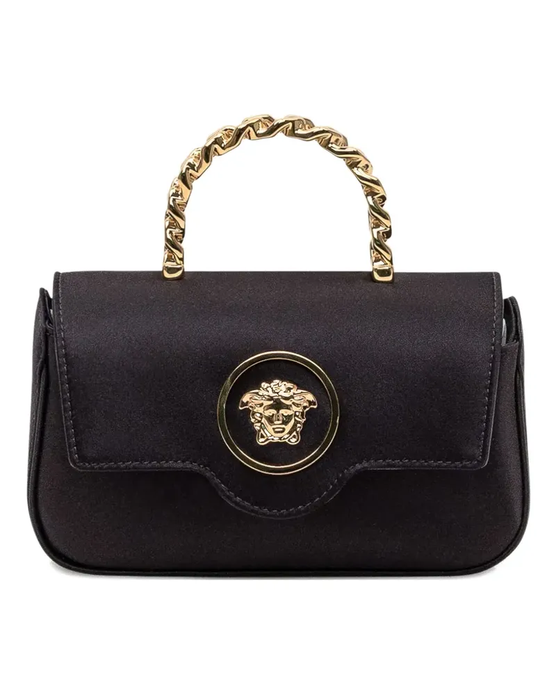 Versace La Medusa Mini-Tasche - Schwarz Schwarz