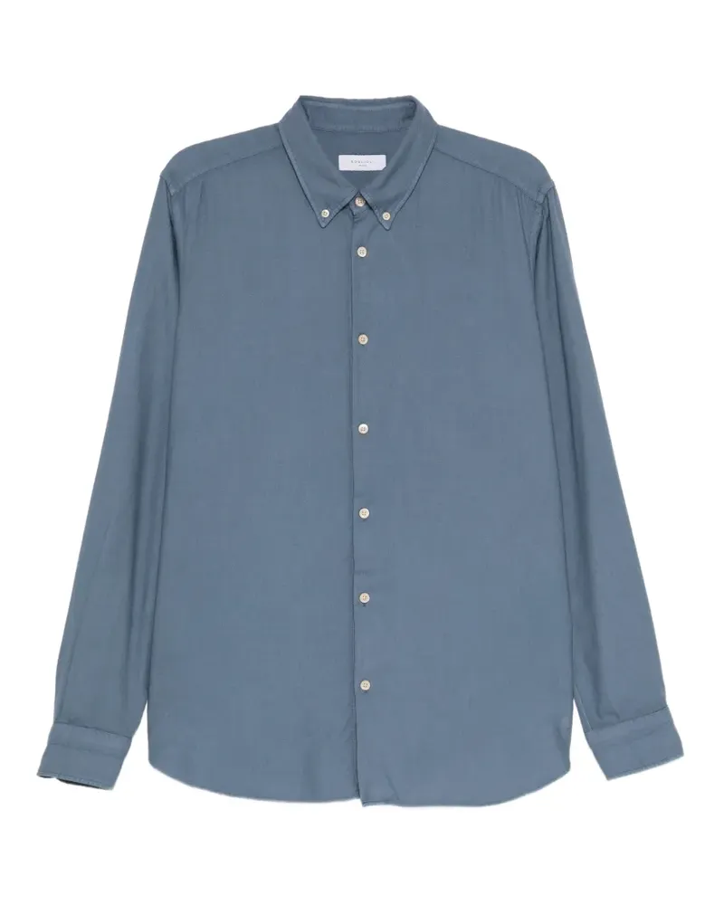 Boglioli button-down collar shirt - Blau Blau