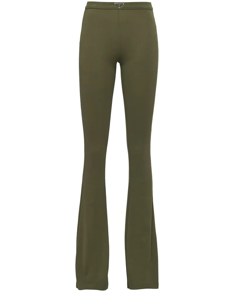 Prada Ausgestellte Hose - Weiß Weiß