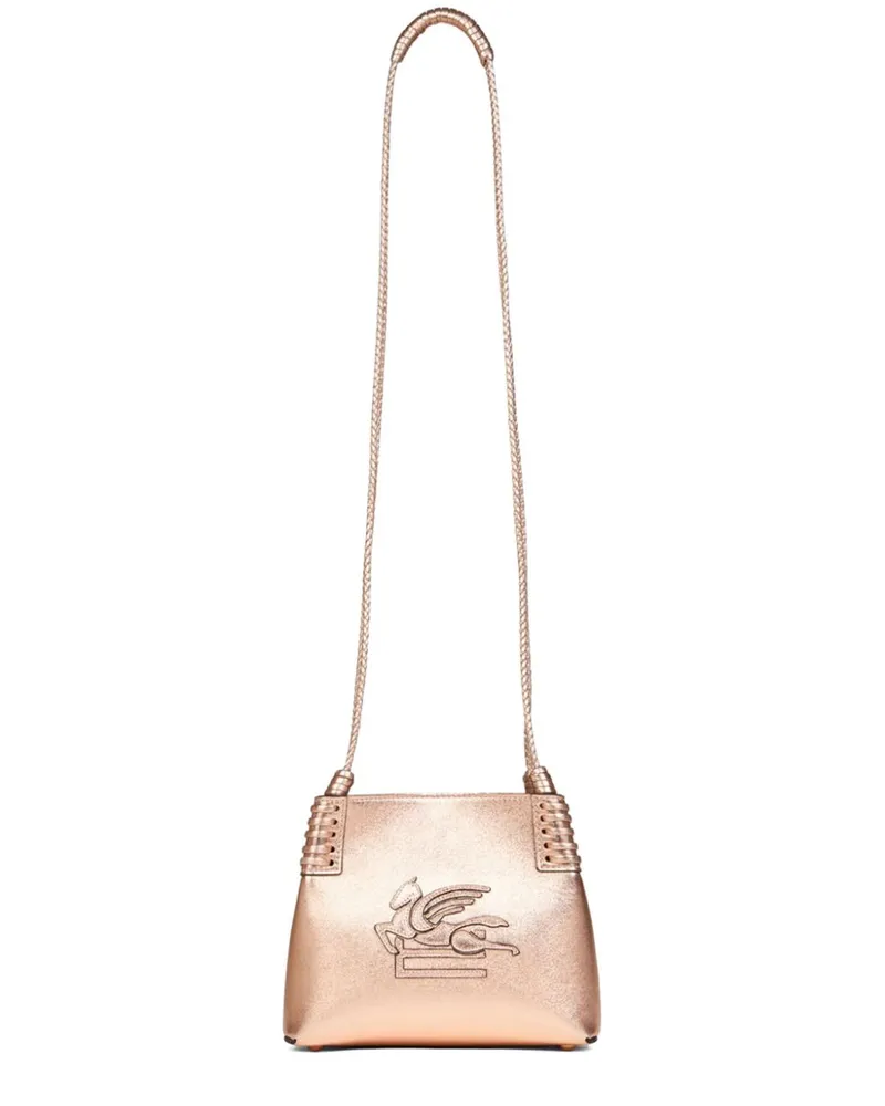 Etro Laminierte Libra Tote Bag - Rosa Rosa