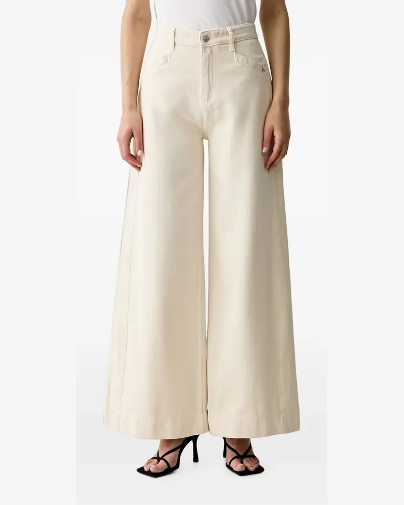 JOOP! Jeans mit weitem Bein - Nude Nude